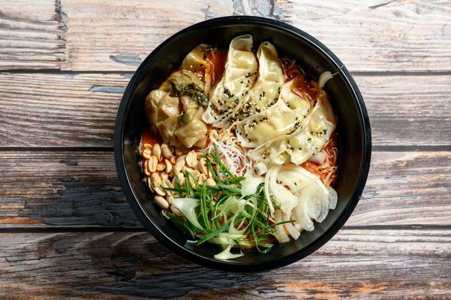 Gyoza Noodle Soup