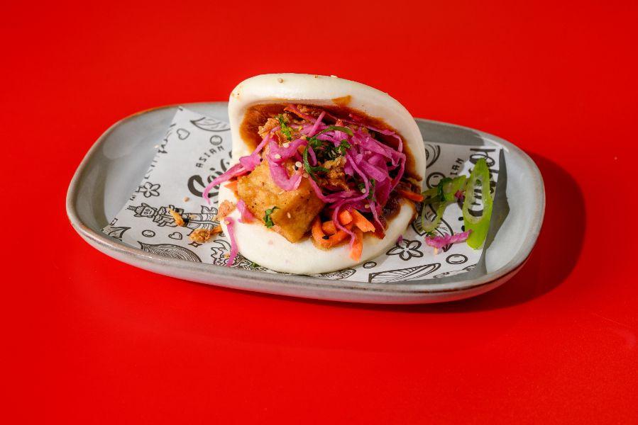 Satay Tofu Bao Bun